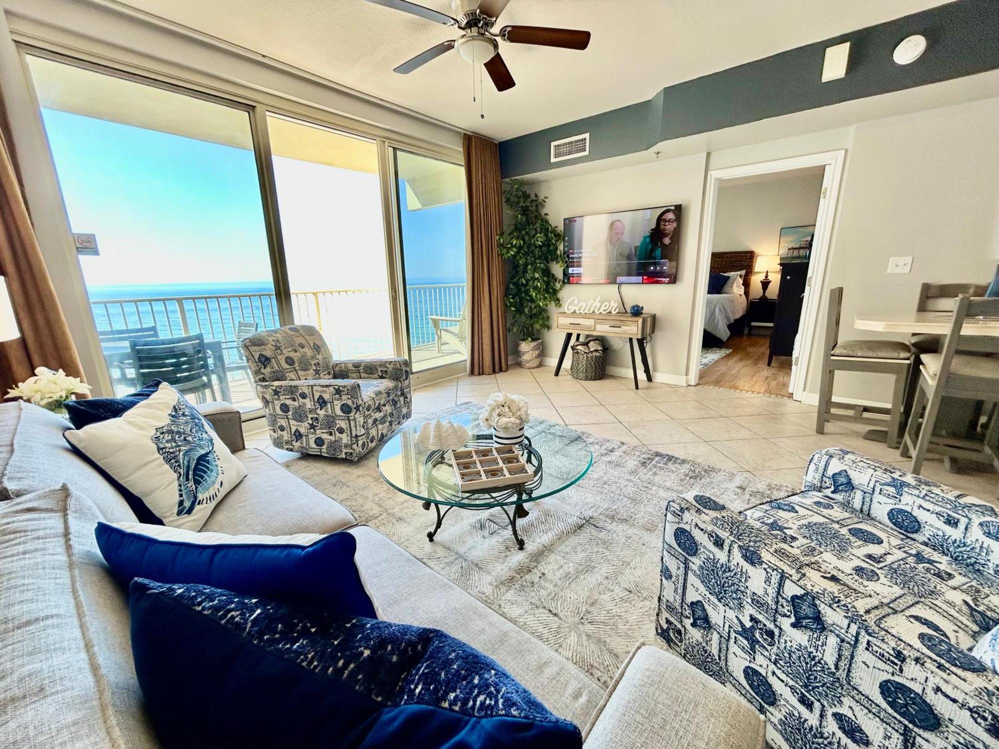 بنما سيتي بيتش Amazing Views! Great Beachfront Panama City Condo المظهر الخارجي الصورة